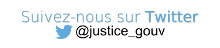 Suivez l'actualit?u minist? de la Justice sur Twitter